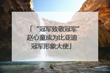 “冠军致敬冠军” 赵心童成为比亚迪冠军形象大使