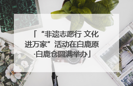 “非遗志愿行 文化进万家”活动在白鹿原·白鹿仓圆满举办