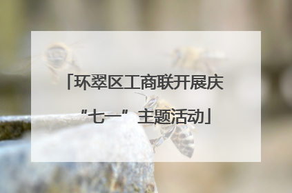 环翠区工商联开展庆“七一”主题活动