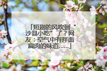 短剧的风吹到“沙县小吃”了？网友：空气中有拌面扁肉的味道……