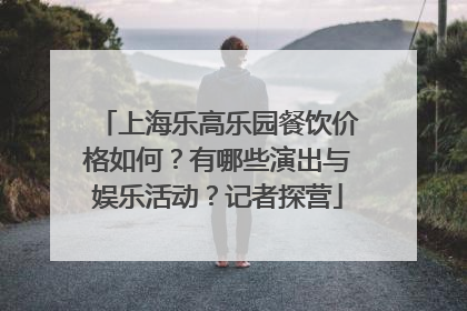 上海乐高乐园餐饮价格如何？有哪些演出与娱乐活动？记者探营