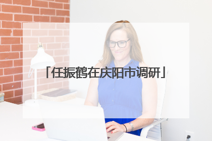 任振鹤在庆阳市调研