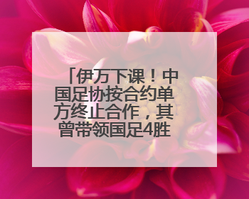 伊万下课！中国足协按合约单方终止合作，其曾带领国足4胜2平8负
