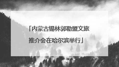 内蒙古锡林郭勒盟文旅推介会在哈尔滨举行