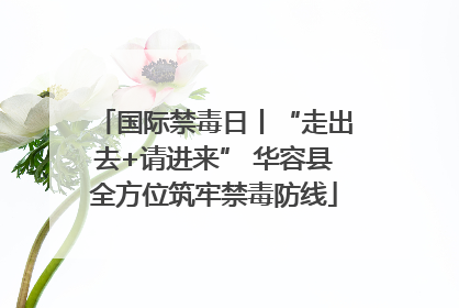国际禁毒日丨“走出去+请进来” 华容县全方位筑牢禁毒防线