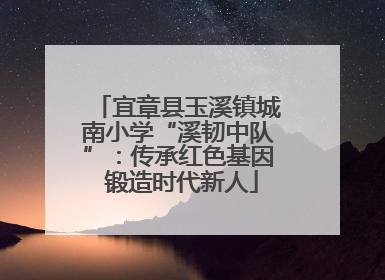 宜章县玉溪镇城南小学“溪韧中队”：传承红色基因 锻造时代新人