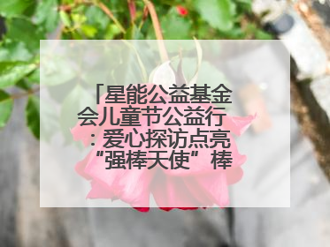 星能公益基金会儿童节公益行：爱心探访点亮“强棒天使”棒球基地的希望