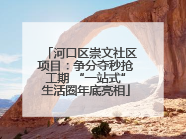 河口区崇文社区项目：争分夺秒抢工期 “一站式”生活圈年底亮相