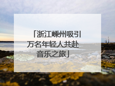 浙江嵊州吸引万名年轻人共赴音乐之旅