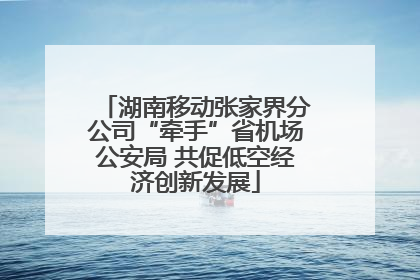 湖南移动张家界分公司“牵手”省机场公安局 共促低空经济创新发展