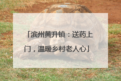 滨州黄升镇：送药上门，温暖乡村老人心