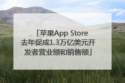 苹果App Store去年促成1.3万亿美元开发者营业额和销售额