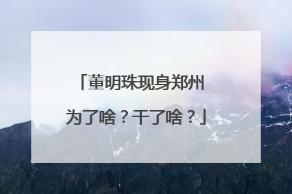 董明珠现身郑州 为了啥？干了啥？
