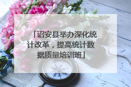 诏安县举办深化统计改革，提高统计数据质量培训班