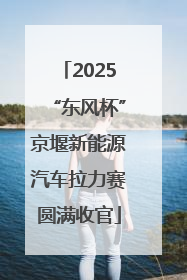 2025“东风杯”京堰新能源汽车拉力赛圆满收官