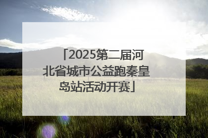 2025第二届河北省城市公益跑秦皇岛站活动开赛
