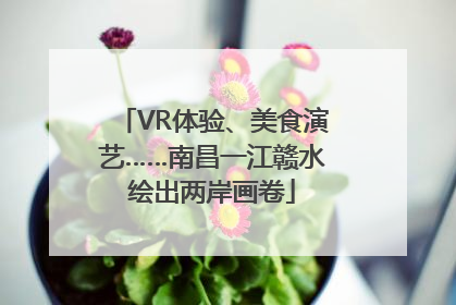 VR体验、美食演艺……南昌一江赣水绘出两岸画卷